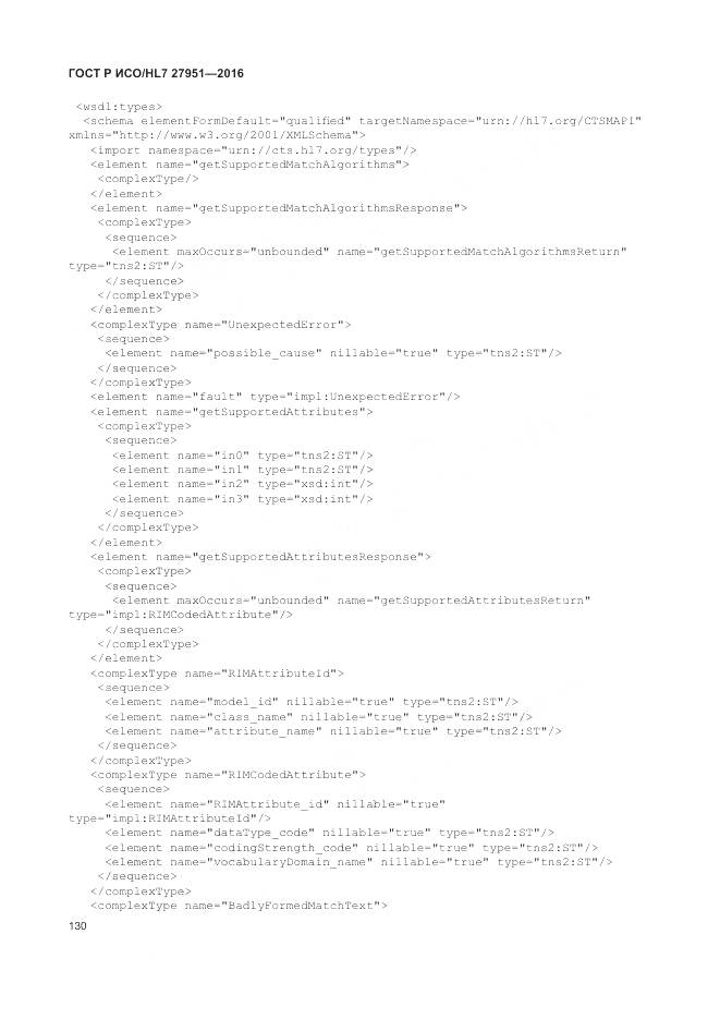 ГОСТ Р ИСО/HL 7 27951-2016, страница 134